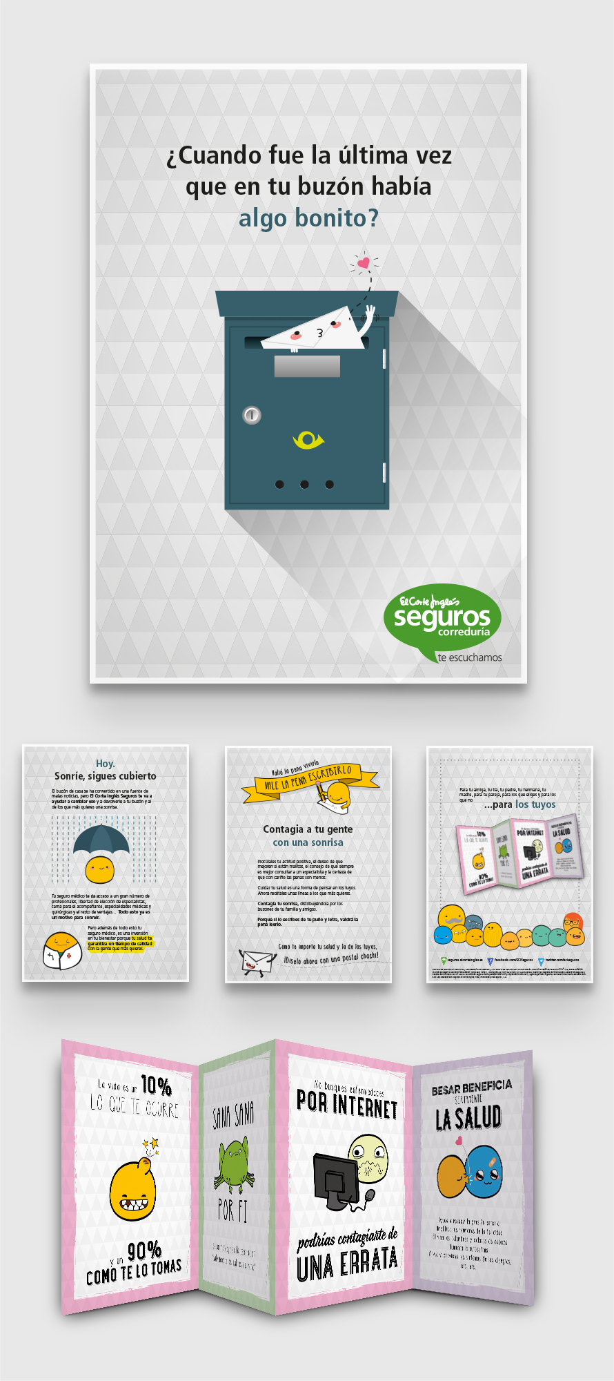 postales marketing de clientes