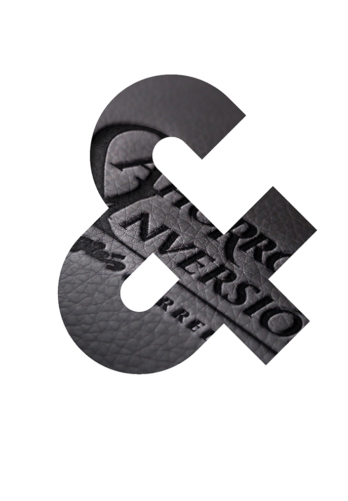 Ampersand como eje visual de marca