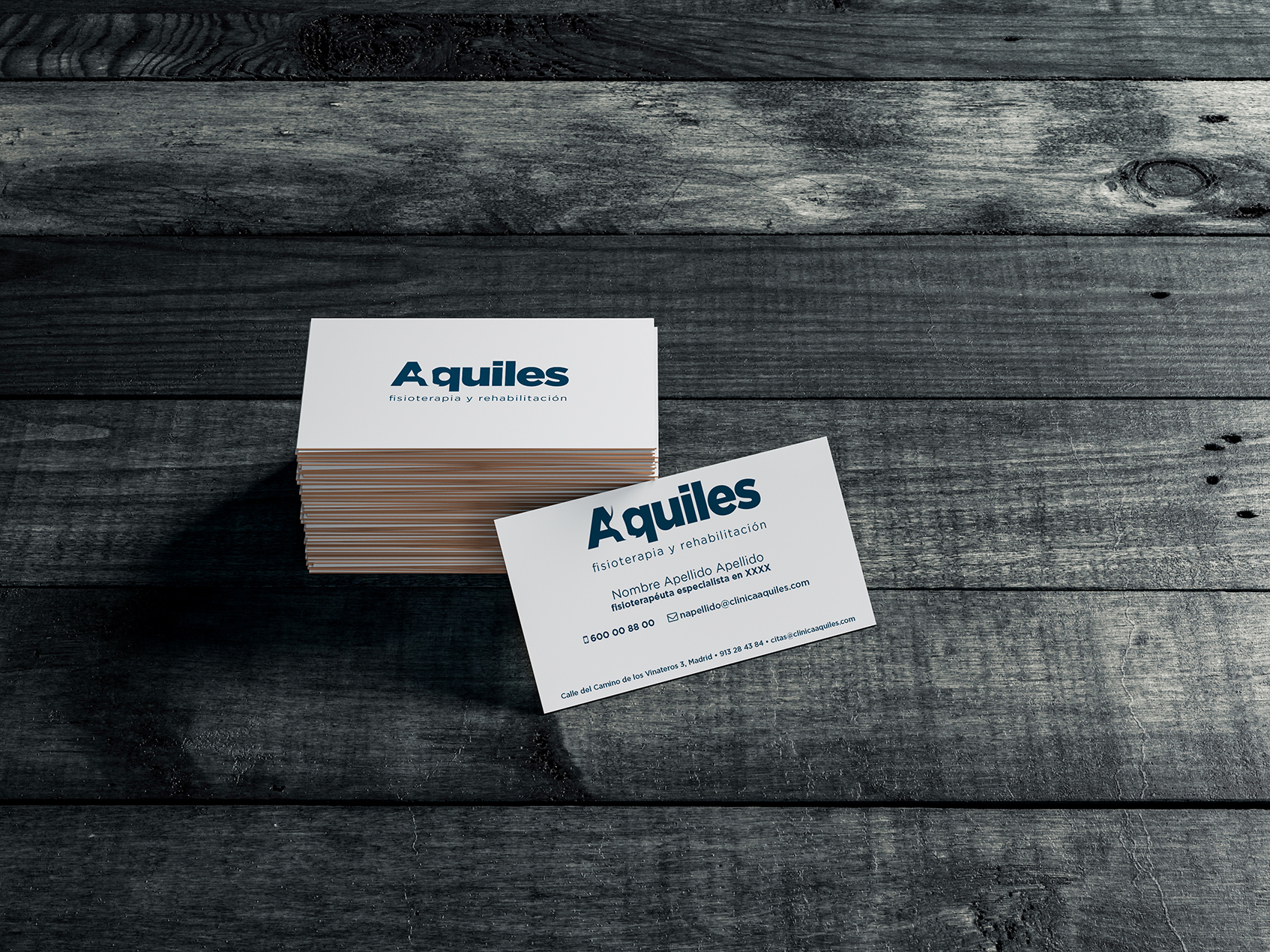 tarjeta de visita aquiles